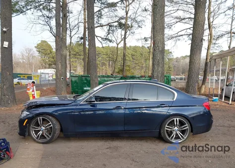 2017 BMW 330I xDrive z USA, uszkodzony, nr VIN WBA8D9G59HNU60623